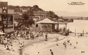 Santiago de Cuba. Kąpielisko La Socapa, Kuba, ok. 1900 autorstwa Unbekannt