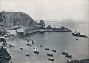 Port Sark-Creux, 1895 autorstwa Unbekannt