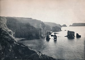 Sark - Les Autelets Rocks, 1895 autorstwa Unbekannt
