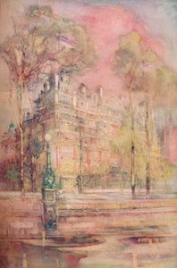 Hotel Savoy, Londyn, ok. 1905 r. autorstwa Unbekannt