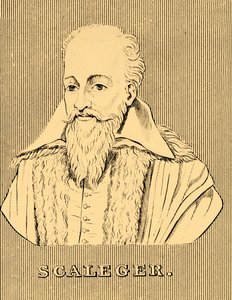 Scaleger, 1540-1609, 1830. autorstwa Unbekannt