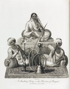 Scena palenia w prowincji Bengal (Indie) autorstwa Unbekannt