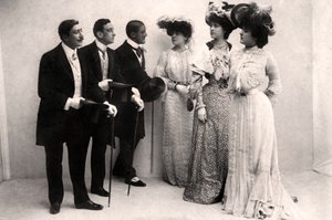 Scena z Trzech panien, początek XX wieku autorstwa Unbekannt