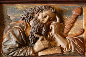Rzeźba w katedrze na Majorce: Saint Paul, Palma, Hiszpania autorstwa Unbekannt