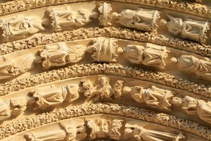 Rzeźby. Katedra św. Szczepana, Bourges, Francja autorstwa Unbekannt