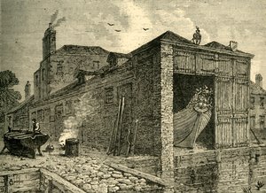 Stocznia Searles w 1830 r., c1878 r. autorstwa Unbekannt