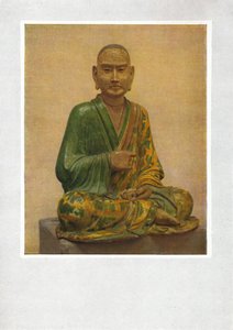 Siedząca figura Lohana - dynastia Tang, od VII do X wne, 1936 autorstwa Unbekannt