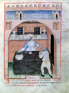 Sprzedawca kaparów, 1390-1400 autorstwa Unbekannt