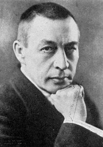 Sergei Rachmaninow 1873-1943, rosyjsko-amerykański kompozytor, pianista i dyrygent autorstwa Unbekannt