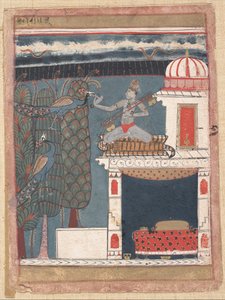 Setmalar Ragini: Folio z serii ragamala Garland of Musical Modes , ca. 1630-40. autorstwa Unbekannt