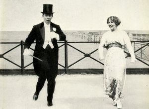 Seymour Hicks i Ellaline Terriss, ok. 1907, 1947. autorstwa Unbekannt