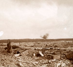 Shell, Douaumont, północna Francja, 1917 autorstwa Unbekannt