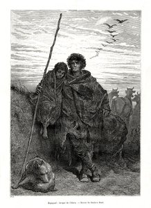 Pasterz z Alava, Hiszpania, 1886 r. autorstwa Unbekannt