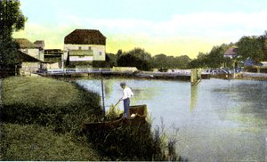 Jezioro Shiplake, Oxfordshire, XX wiek autorstwa Unbekannt