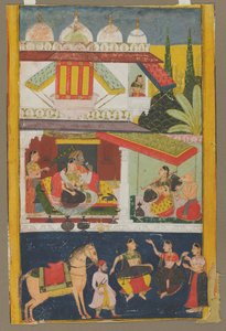 Shri Raga, ok. 1695. autorstwa Unbekannt
