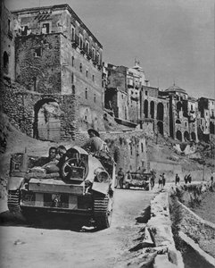 Szturm na sycylijską twierdzę górską, 1943 autorstwa Unbekannt