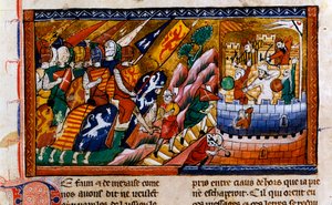 Oblężenie Antiochii, ok. 1097, XIV w. autorstwa Unbekannt