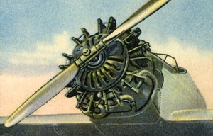 Silnik lotniczy Siemens Sh 20 o mocy 60 koni mechanicznych, 1932. autorstwa Unbekannt