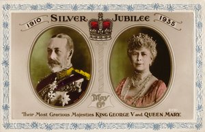 Srebrny Jubileusz 1910-1935, 6 maja - Król Jerzy V i Królowa Maria, 1935. autorstwa Unbekannt