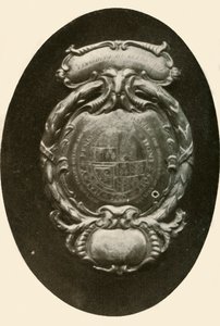 Srebrny frontlet z herbem Anglii, 1677, 1937. autorstwa Unbekannt