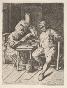 Pary śpiewające i skrzypce, 1610-85. autorstwa Unbekannt