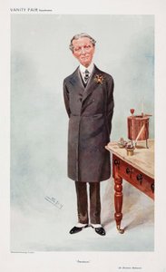 Sir Boverton Redwood, walijski chemik autorstwa Unbekannt
