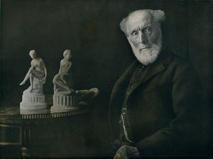 Sir Charles Tennant w domu, 1901 autorstwa Unbekannt