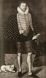 Sir Christopher Hatton, 1909 autorstwa Unbekannt