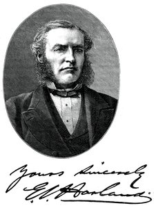 Sir Edward James Harland, brytyjski stoczniowiec, ok. 1880 r. autorstwa Unbekannt