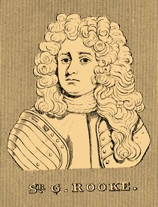 Sir G. Rooke, 1650-1709, 1830. autorstwa Unbekannt