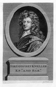 Sir Godfrey Kneller 1646-1723, portrecista, XIX w. autorstwa Unbekannt