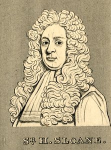 Sir H. Sloane, 1660-1753, 1830. autorstwa Unbekannt