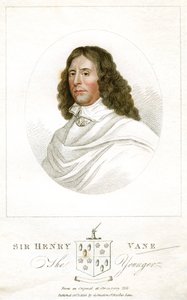 Sir Henry Vane Młodszy, angielski mąż stanu i pisarz, 1814 autorstwa Unbekannt