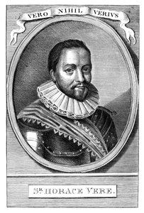 Sir Horace Vere, angielski żołnierz podczas wojny trzydziestoletniej autorstwa Unbekannt