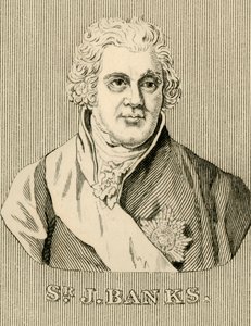 Sir J. Banks, 1743-1820, 1830. autorstwa Unbekannt