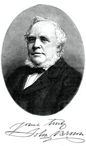 Sir John Brown, brytyjski przemysłowiec, ok. 1880 r. autorstwa Unbekannt
