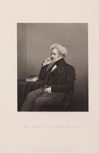Sir John Herschel, angielski astronom i naukowiec, ok. 1860 r autorstwa Unbekannt