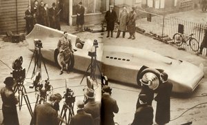 Sir Malcolm Campbells ubiegał się o nowy rekord, 1935. autorstwa Unbekannt