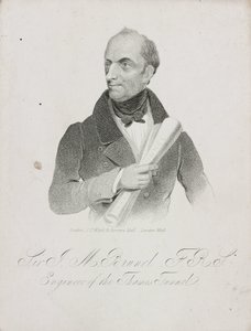 Sir Marc Isambard Brunel, urodzony we Francji inżynier i wynalazca angielski, ok. 1810 r. autorstwa Unbekannt