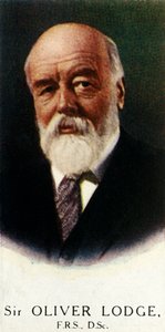 Sir Oliver Lodge, FRS, D.Sc., 1927. autorstwa Unbekannt