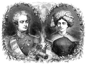 Sir Robert i Lady Sale, XIX wiek autorstwa Unbekannt