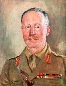 Sir WP Pulteney, brytyjski generał z pierwszej wojny światowej, 1926 autorstwa Unbekannt