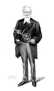 Sir William Crookes, angielski fizyk i chemik, ok. 1900 autorstwa Unbekannt