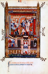 Sisinnius nakazuje aresztowanie św. Denisa, 1317 autorstwa Unbekannt