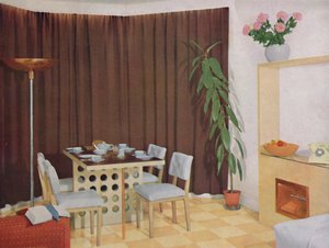Mały salon-jadalnia, 1938 autorstwa Unbekannt