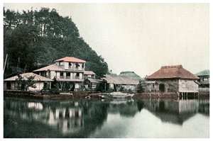 Mały hotel letni, Kanazawa, Japonia, 1904 autorstwa Unbekannt