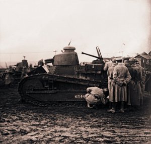 Mały czołg, c1914-c1918 autorstwa Unbekannt