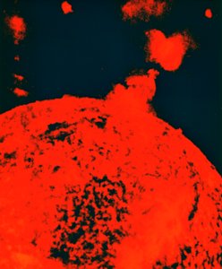 Erupcja słoneczna autorstwa Unbekannt