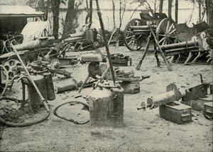 Trochę łupów z pola bitwy, 1919. autorstwa Unbekannt