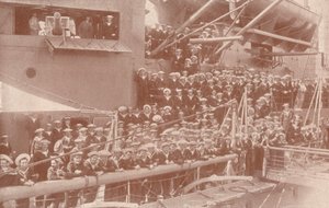 Niektóre z firm okrętowych HMAS Australia, c1917 1919 autorstwa Unbekannt